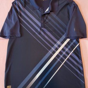 MEN'S FILA SPORT GOLF SHIRT SZ MEDIUM NAVY BLUE